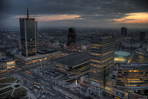 warsaw skyline.