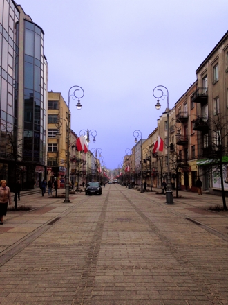 kielce street scene